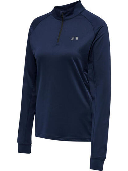 Reißverschluss Sweatshirt Raglanärmel Women's Core Damen