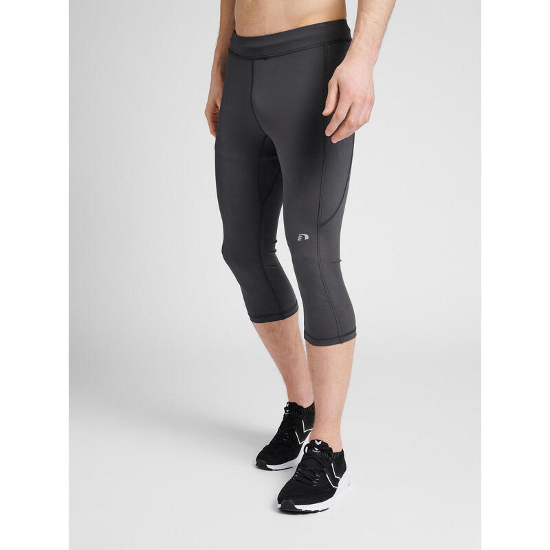Men Knee Tights Leggings Capri Homme