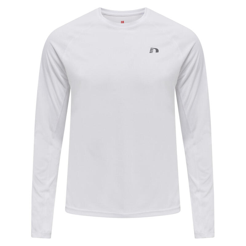 Core Running T-Shirt Homme Course Manches Longuesen Polyester Recyclé