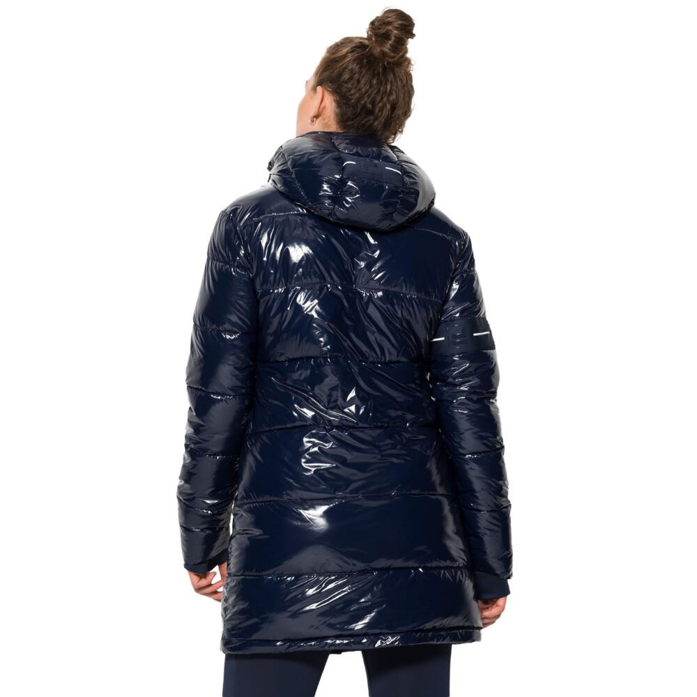 Dames ski-jas Fila Sakura Puffer Coat marineblauw 4/4