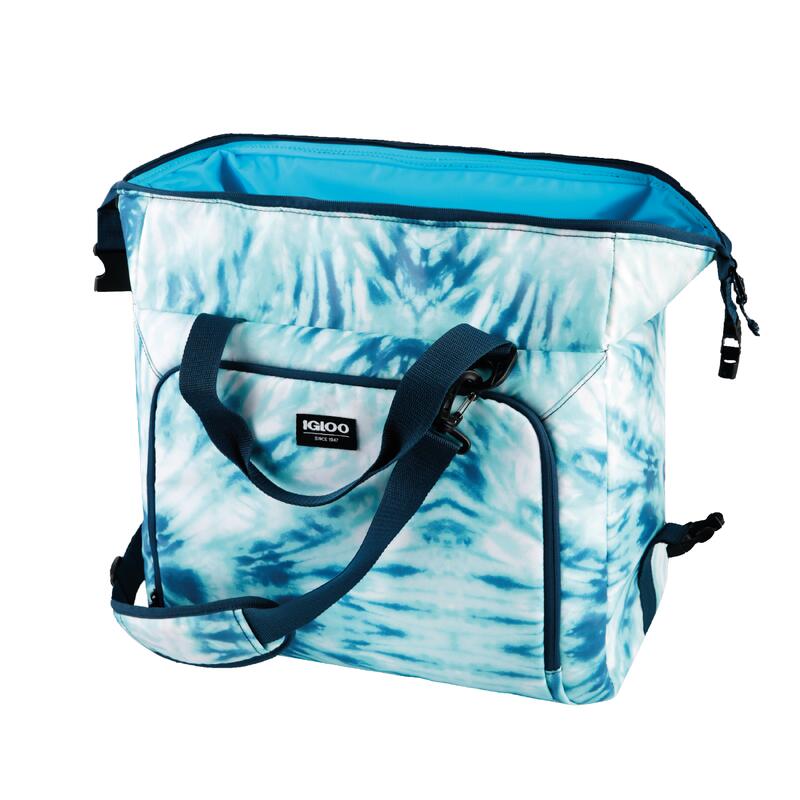 Zerodis Bolsa Nevera Portátil, Bolsa Nevera Tela Oxford para Picnic (Azul)