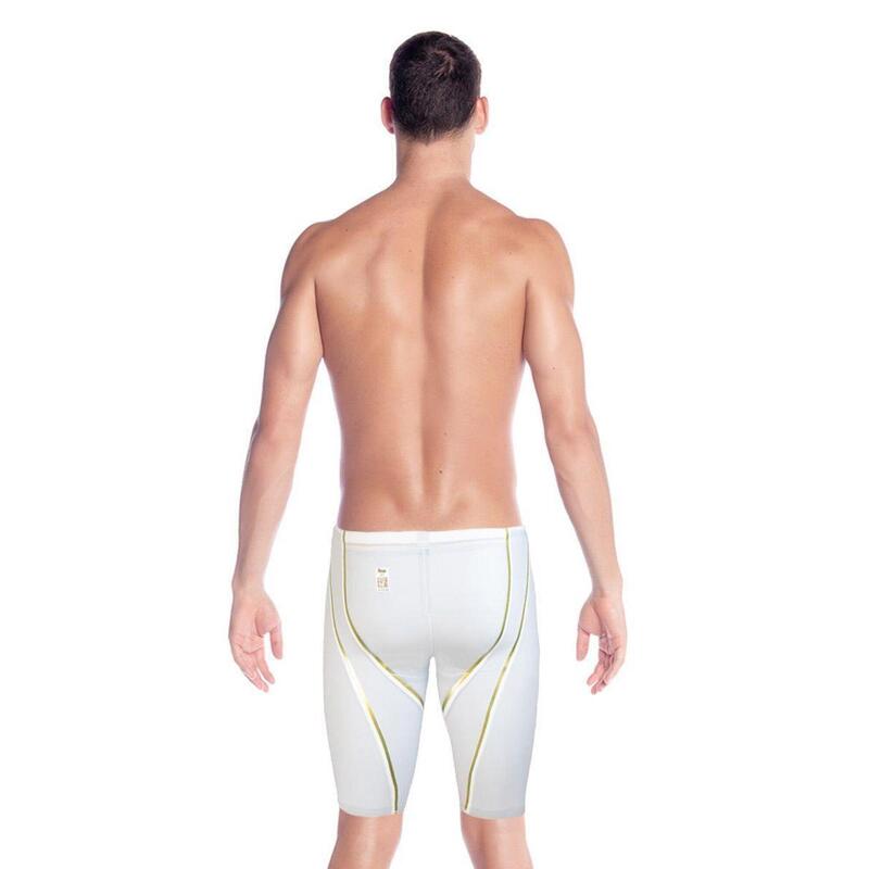 Costum inot tehnic pentru baieti sau barbati - Rival 2.0 Jammer - alb