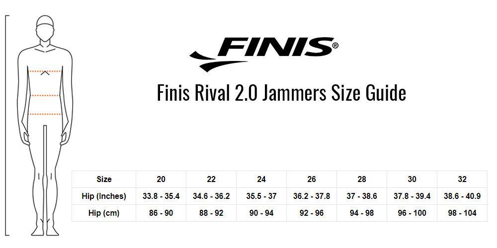 Finis Rival 2.0 Jammer - Olivia White 5/5