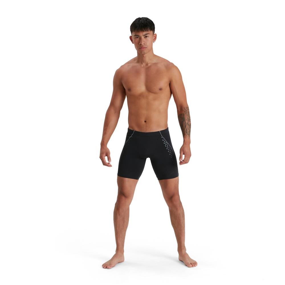 SPEEDO ECO Endurance+ Pro Mid Adult Male Swim Jammer Black