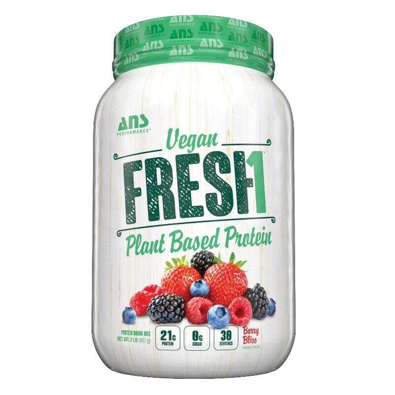 Fresh1 Vegan Plant Protein 2lbs (907g) (Berry Bliss)