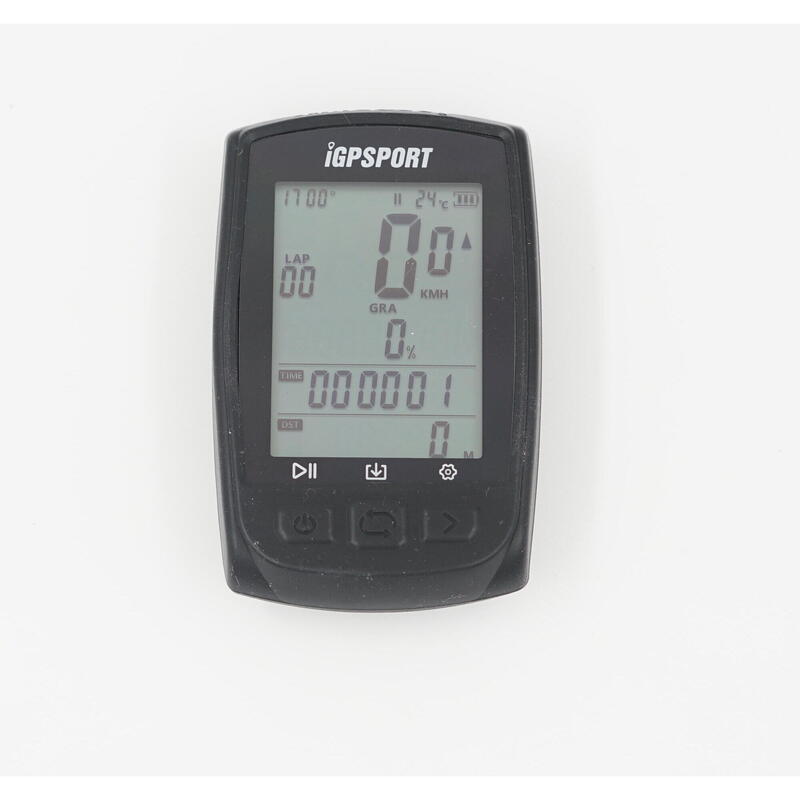 IGPSport iGS50S GPS-fietscomputer en BH50 siliconen etui - set