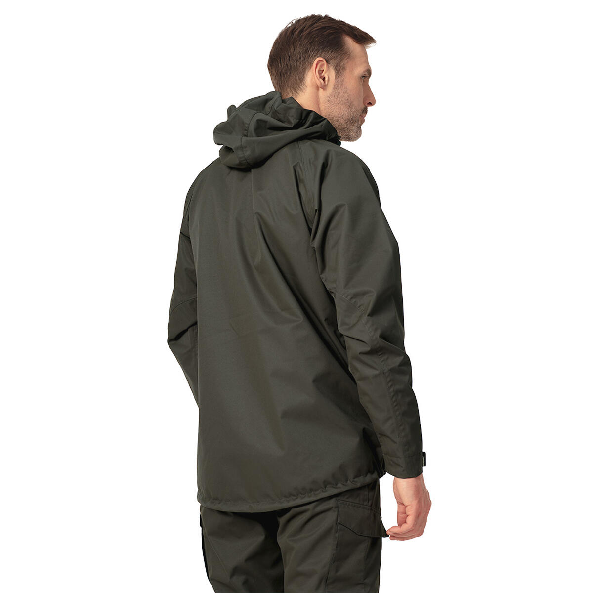 Kurtka myśliwska męska Tagart Rain Light Dark Green z membraną 3/5