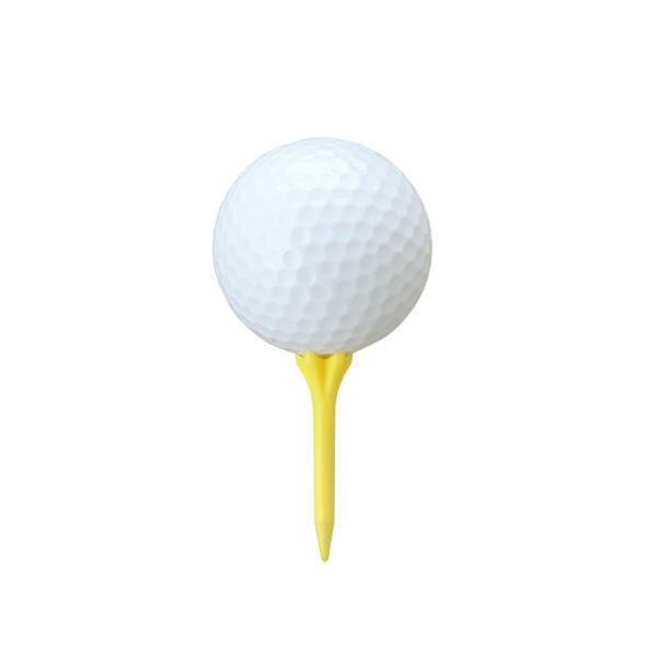 TE-433 零阻力環保高爾夫短球座40mm - 白色