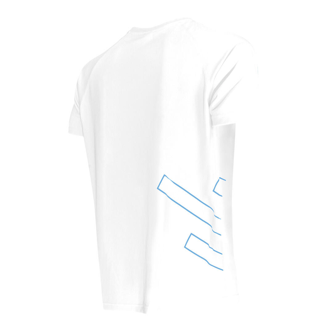 T-shirt manches courtes homme Fitness Running Cardio Blanc 4/7