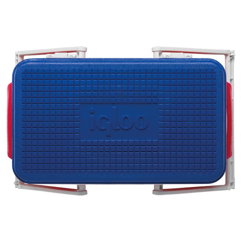 Nevera Portátil rigida IGLOO PICNIC RETRO Roja, 24 litros 36 latas