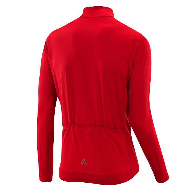 Radtrikot langarm M Bike L/S Jersey Messenger Mid - Rot