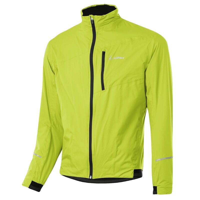 Wielrenjack lange mouwen M Bike Jacket PL Active - Geel