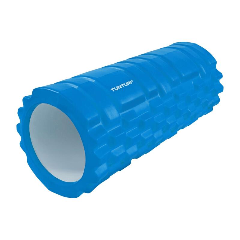 Tunturi Foam Grid Roller - 33 cm - Blauw