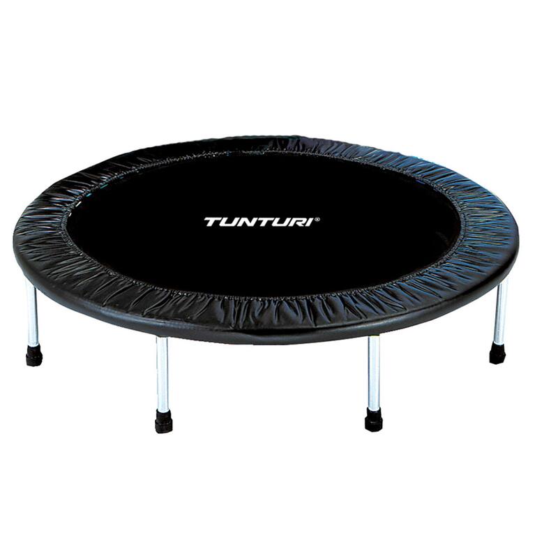 Trampoline de fitness - Pour l'intérieur - Bord de sécurité inclus - Ø95 cm