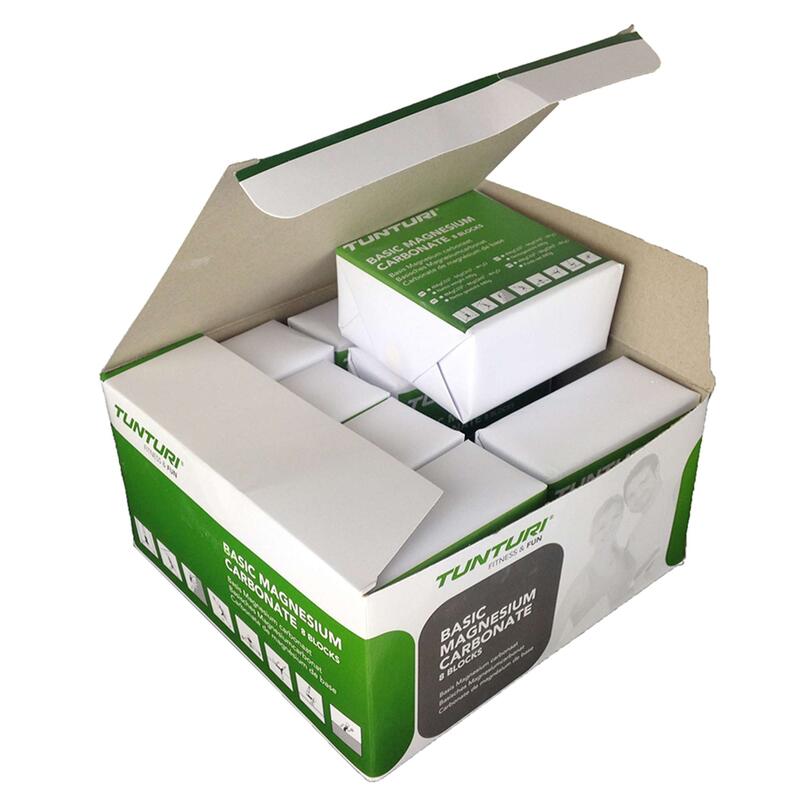 Tunturi Magnesium Blocks 8 Stück Weiss