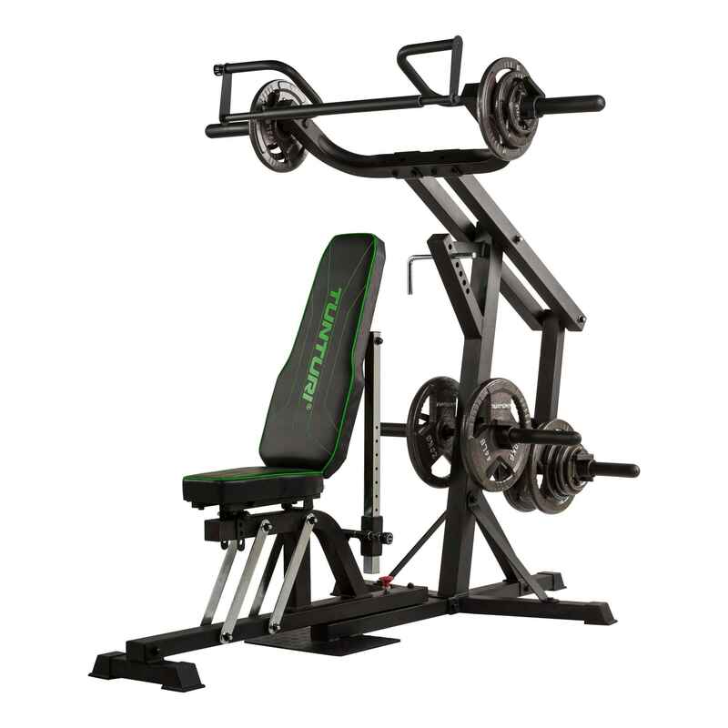 Kraftstation - WT80 - Fitnessstation für Zuhause - Multigym mit Hantelbank