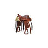 Pony Western Saddle Silver Wire Model