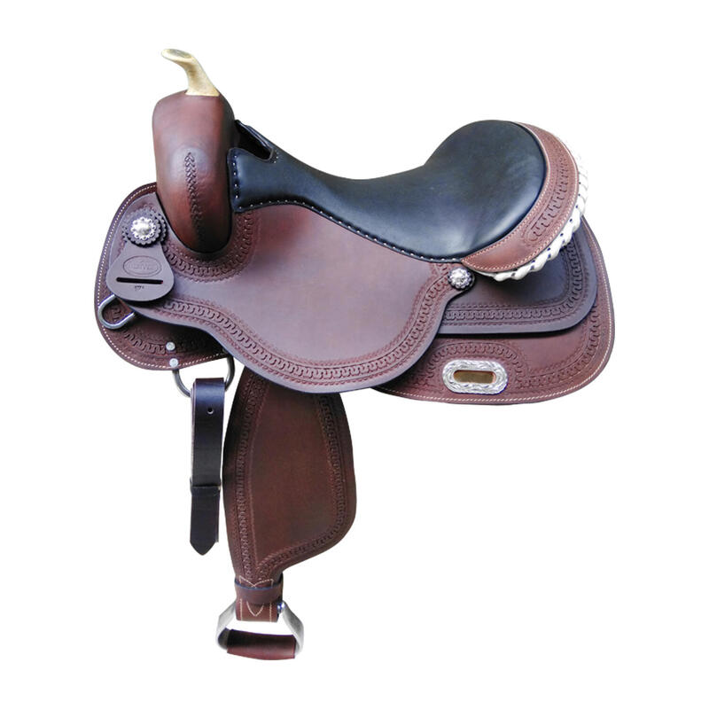 Reining Western Saddle Quarter Model