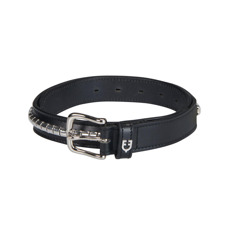 Ceinture d'équitation en cuire avec clincher argenté                      3 modèles disponibles 3950€ 4450€ -11%    * La vente débute le 12/09/2024    EQUESTRO Ceinture d'équitation en cuire avec clincher argentéVendu exclusivement en ligne   