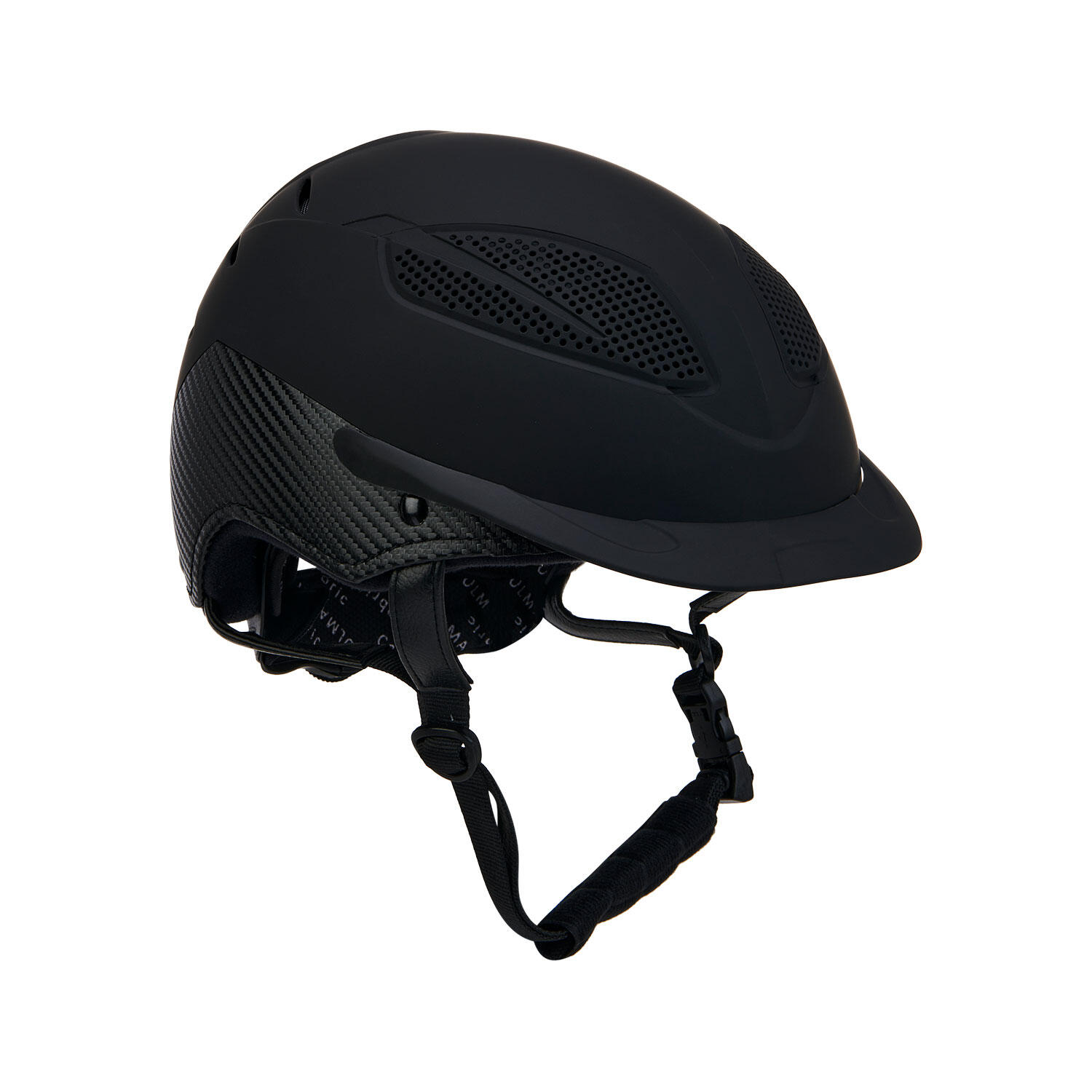 EQUESTRO Cap equitazione ultra-light in plastica resistente