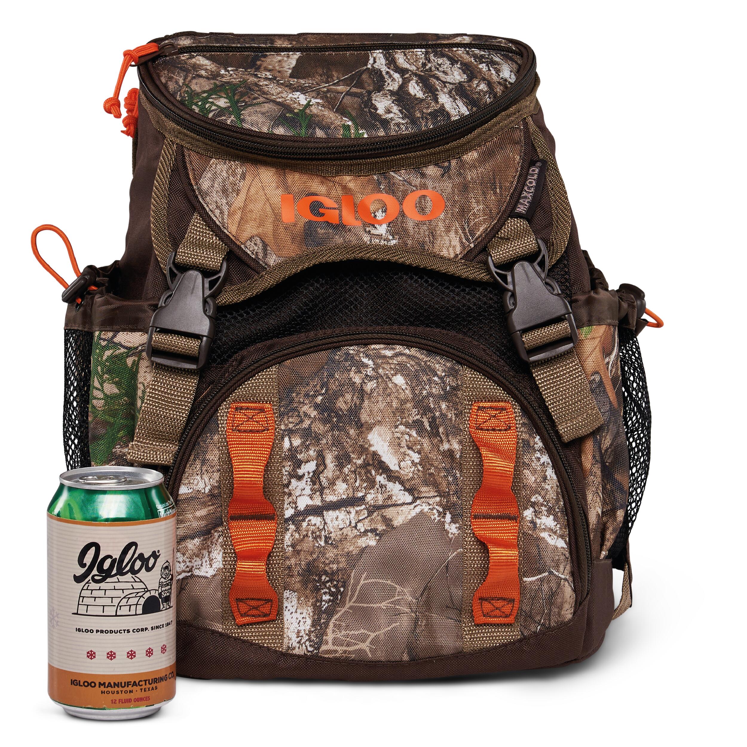 Mochila nevera de tela IGLOO REALTREE EDGE CAMO porta alimentos