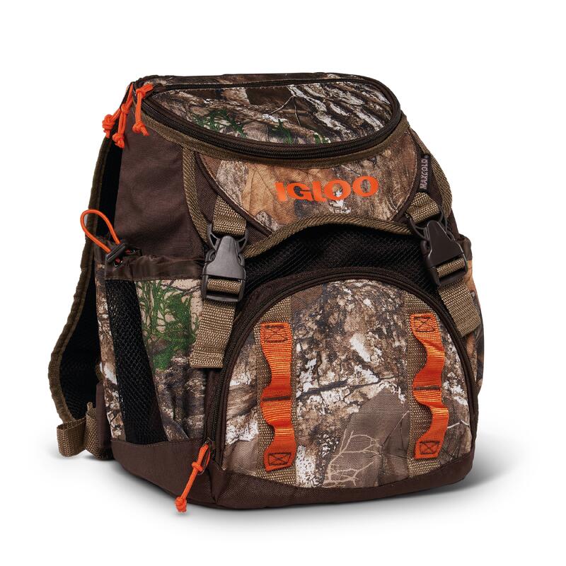 Mochila nevera de tela IGLOO REALTREE EDGE CAMO, porta alimentos aislante