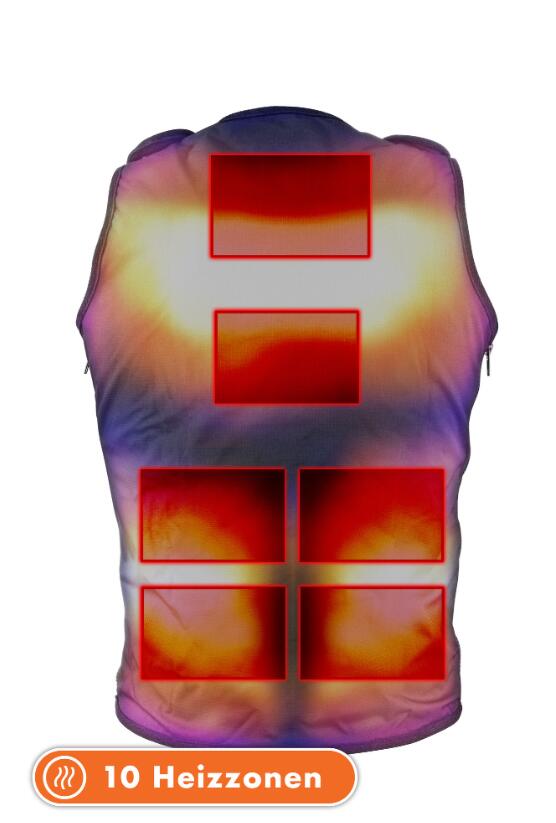 BERTSCHAT Verwarmd vest voor heren, warmtevest