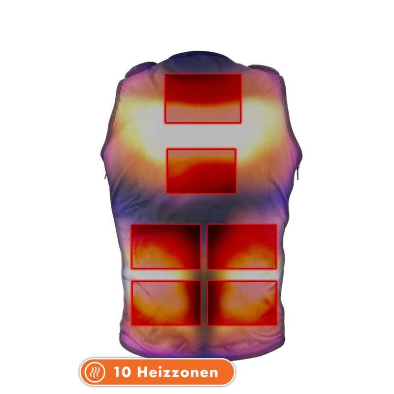 Chaleco calentado – Dual Heating