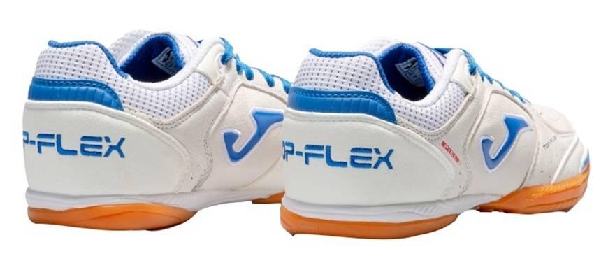 Voetbalschoenen Mannelijk Joma Top Flex 21 Indoor Wit 5/5
