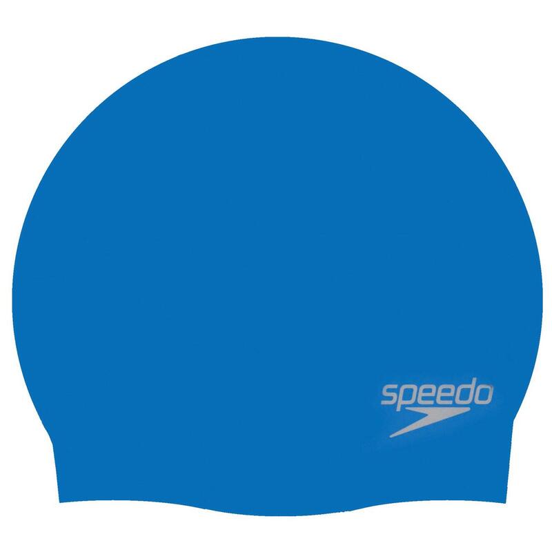 Unisex-Silikonkappe Speedo, einfarbig geformte Silikonkappe blau 68-709842610