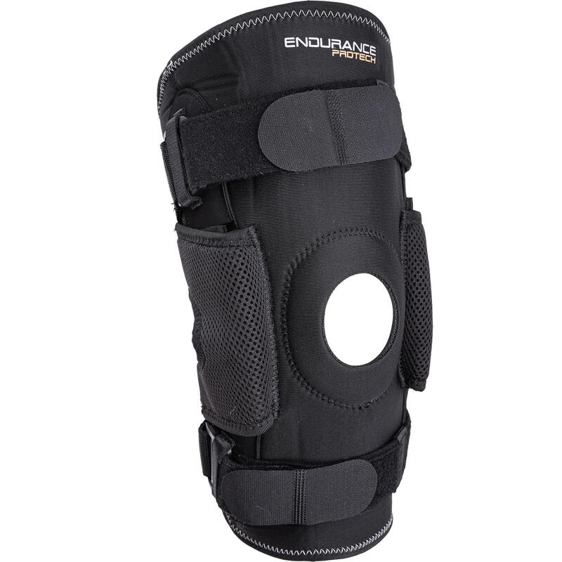 Kolenní ortéza Endurance Protech ouverte avec articulations