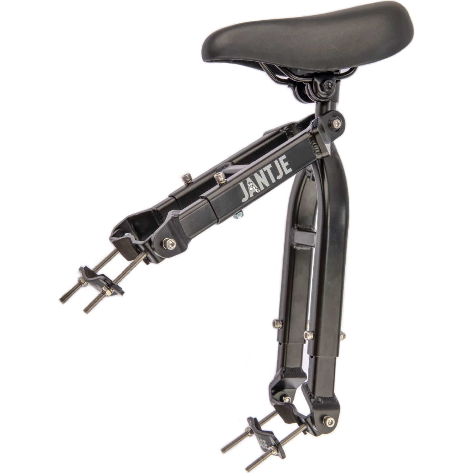 MIRAGE Selle sur tube mirage jantje y compris les repousses de pied universel - noir