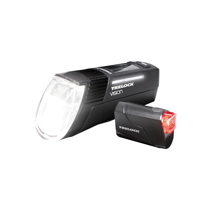 Trelock LS760 I-Go Vision verlichtingsset zwart