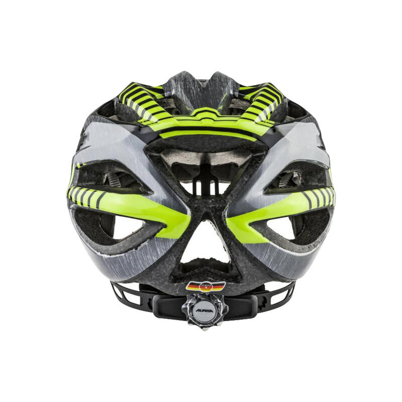 Alpina Helm FB JR. 2.0 black-steelgrey-neon gls 50-55