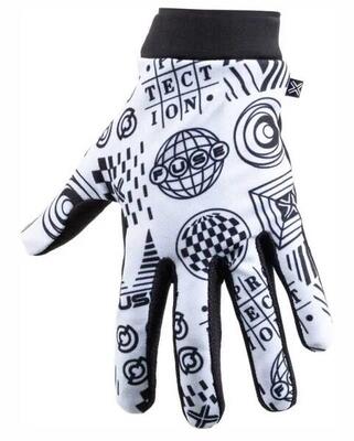 Fuse - Omega Global - Guanti BMX - Adulto - Grigio - S