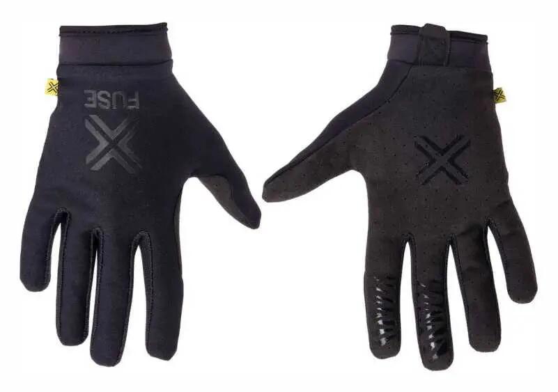 Luvas Fuse Omega para BMX - Adulto - Pretas - 3/6