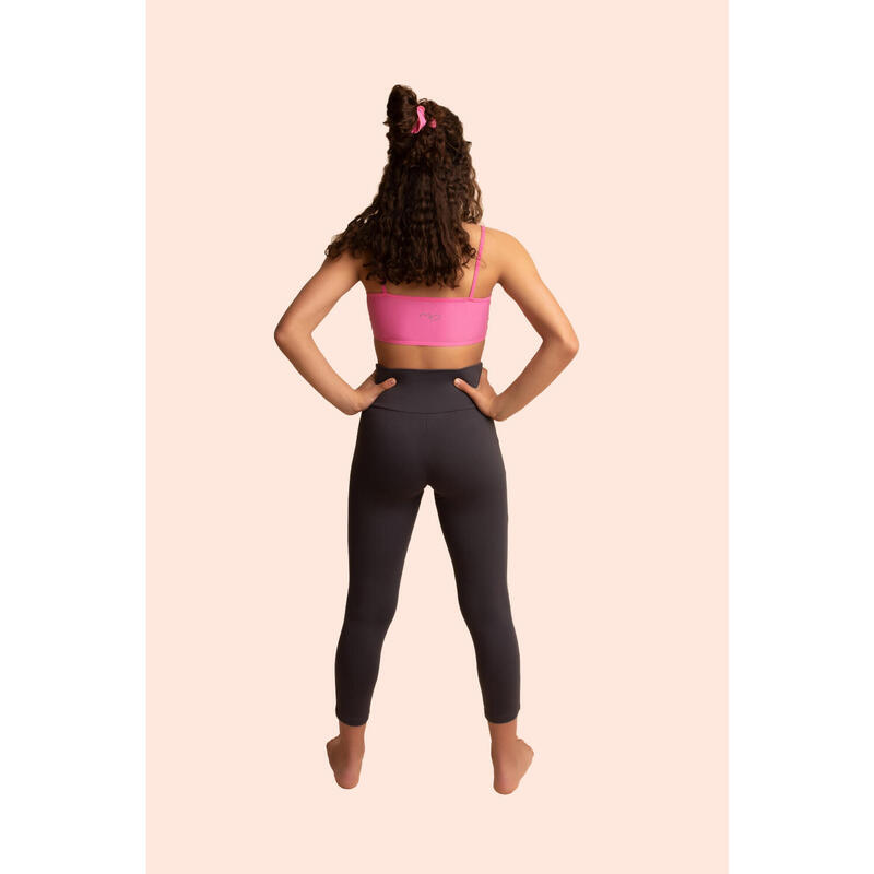 Top de Gymnastique Basic Rose Femme