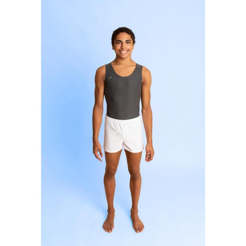 Split Gymnastics Maillot Gris Homme