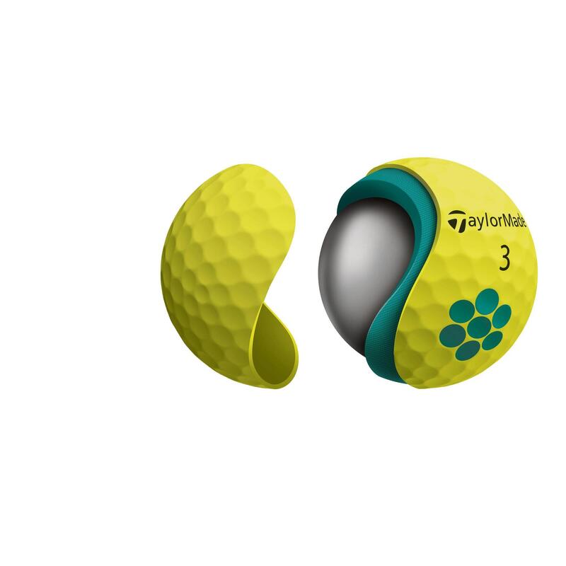 Bola Golf Soft Response amarillo x12