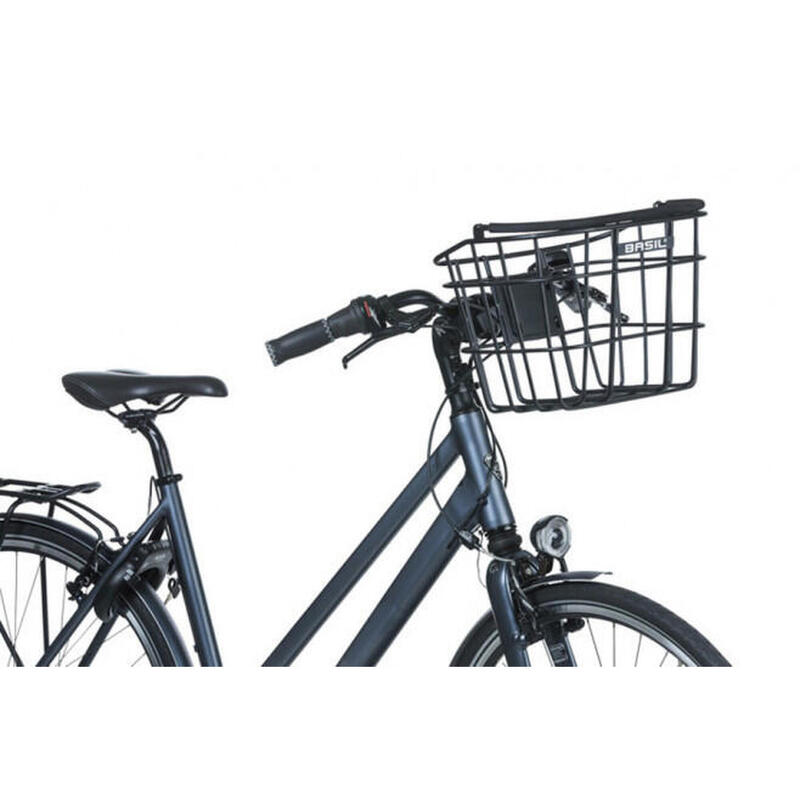 Panier à vélo Brême Alu Kf 28 x 37 x 26 cm - noir