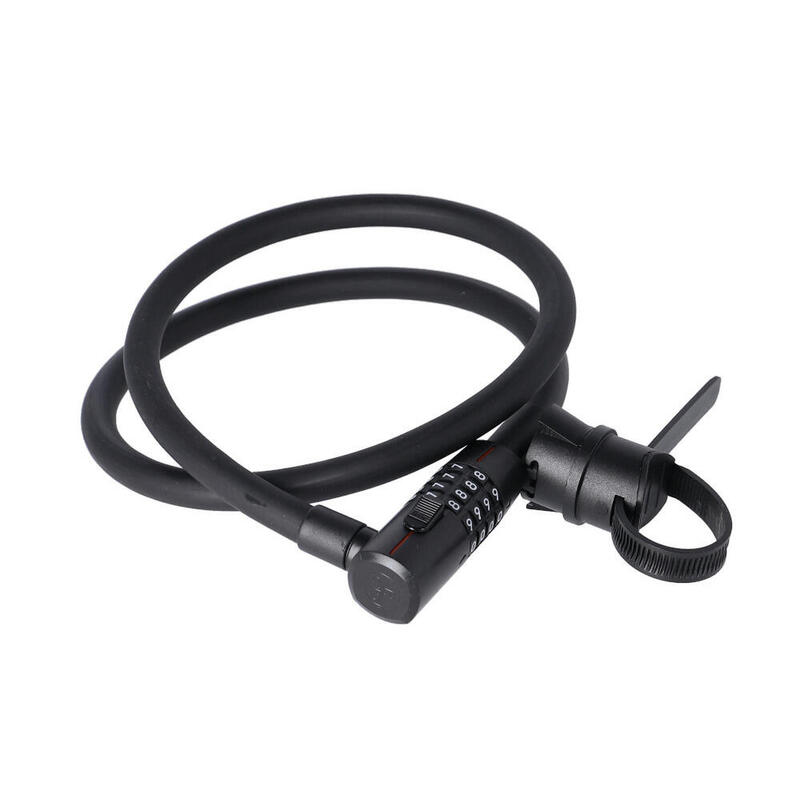 TRELOCK Câble-antivol à combinaison KS 415 Code, longueur 110cm, Ø15mm, noir