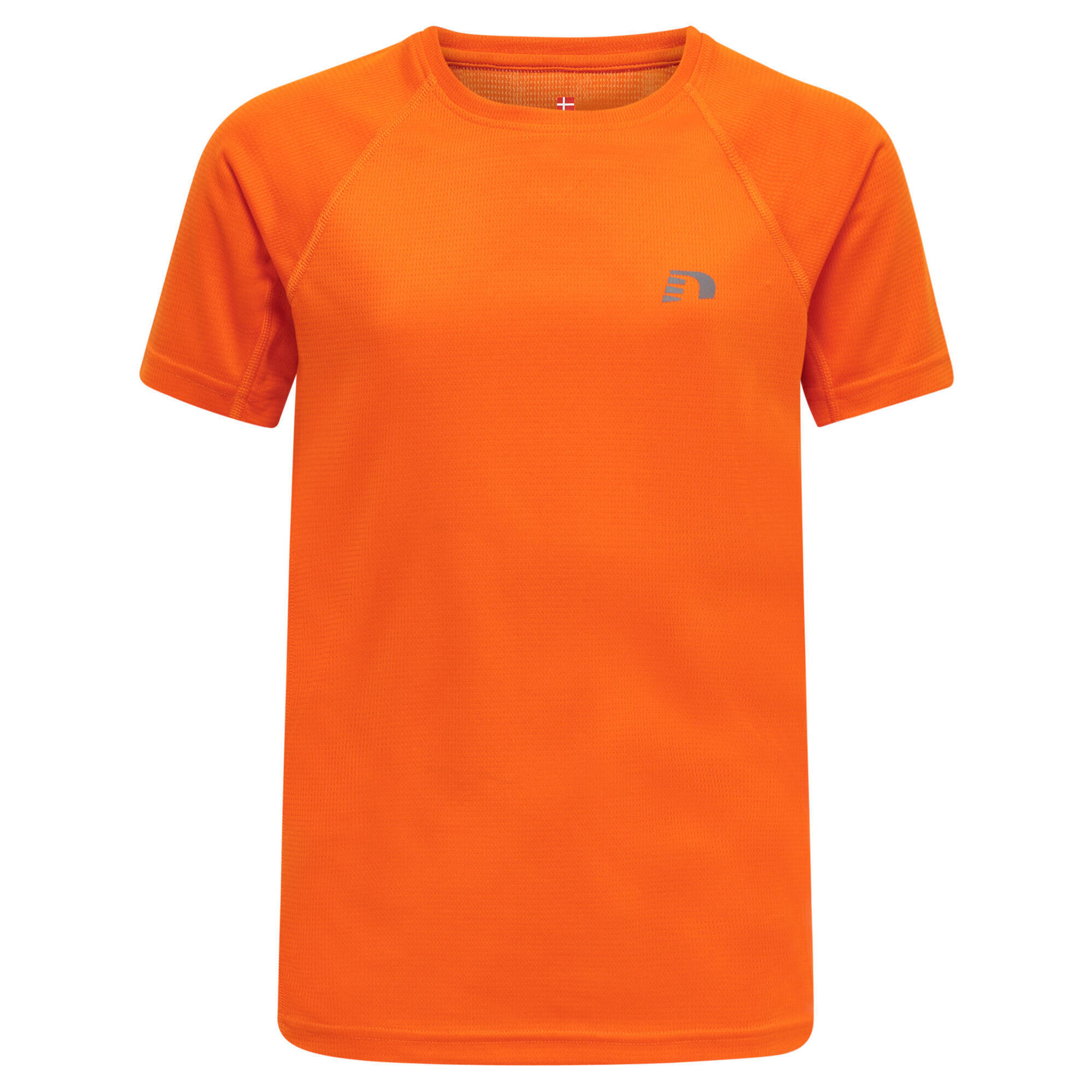 Newline - Enfiler T-shirt Kids Core Enfant Newline - T-shirt Manches Courtes - Jaune|orange - 12 À 14 Ans - Decathlon