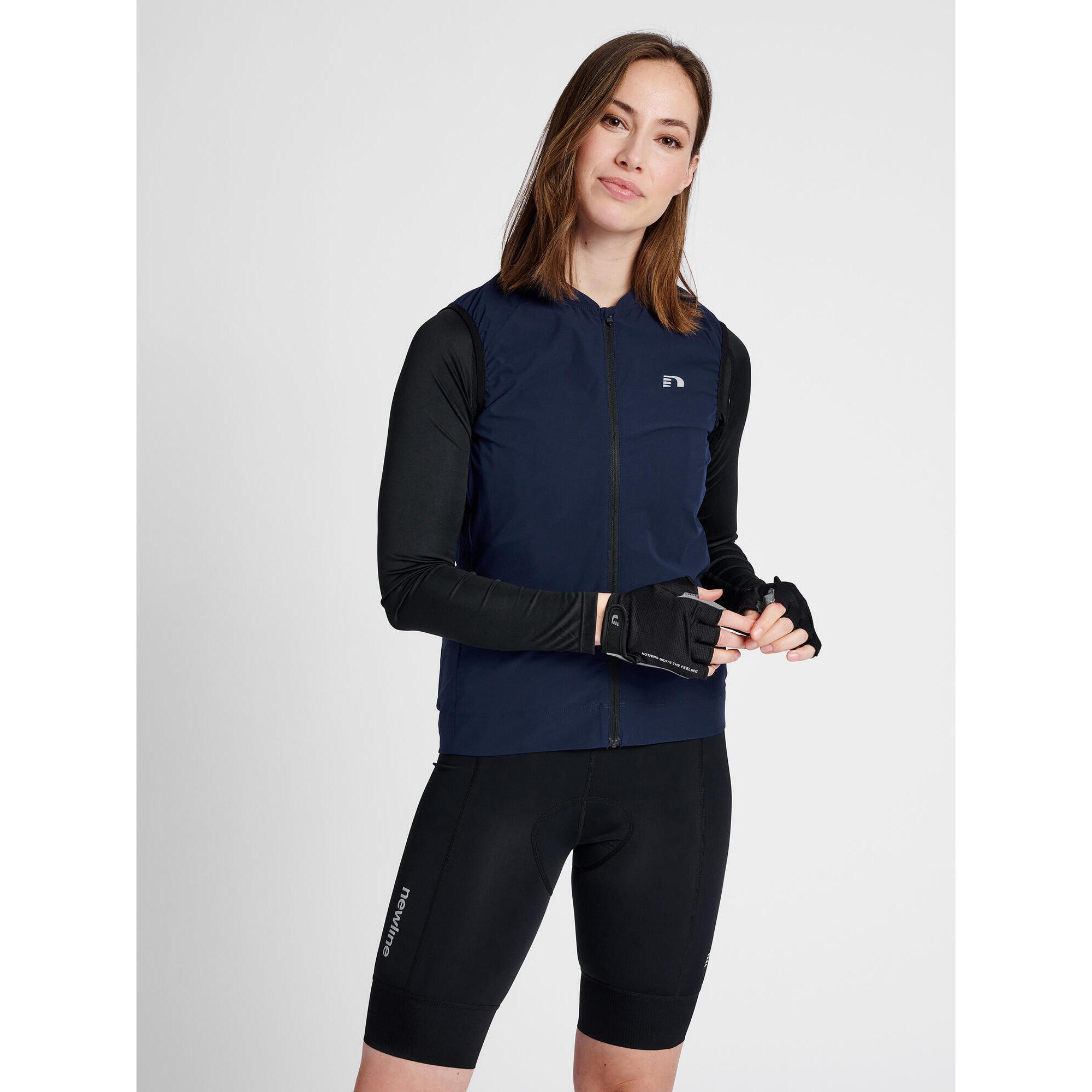 Newline - Fermeture Éclair Zip Combinaison Core Femme Newline - Gilet Sans Manche - Bleu - S - Decathlon