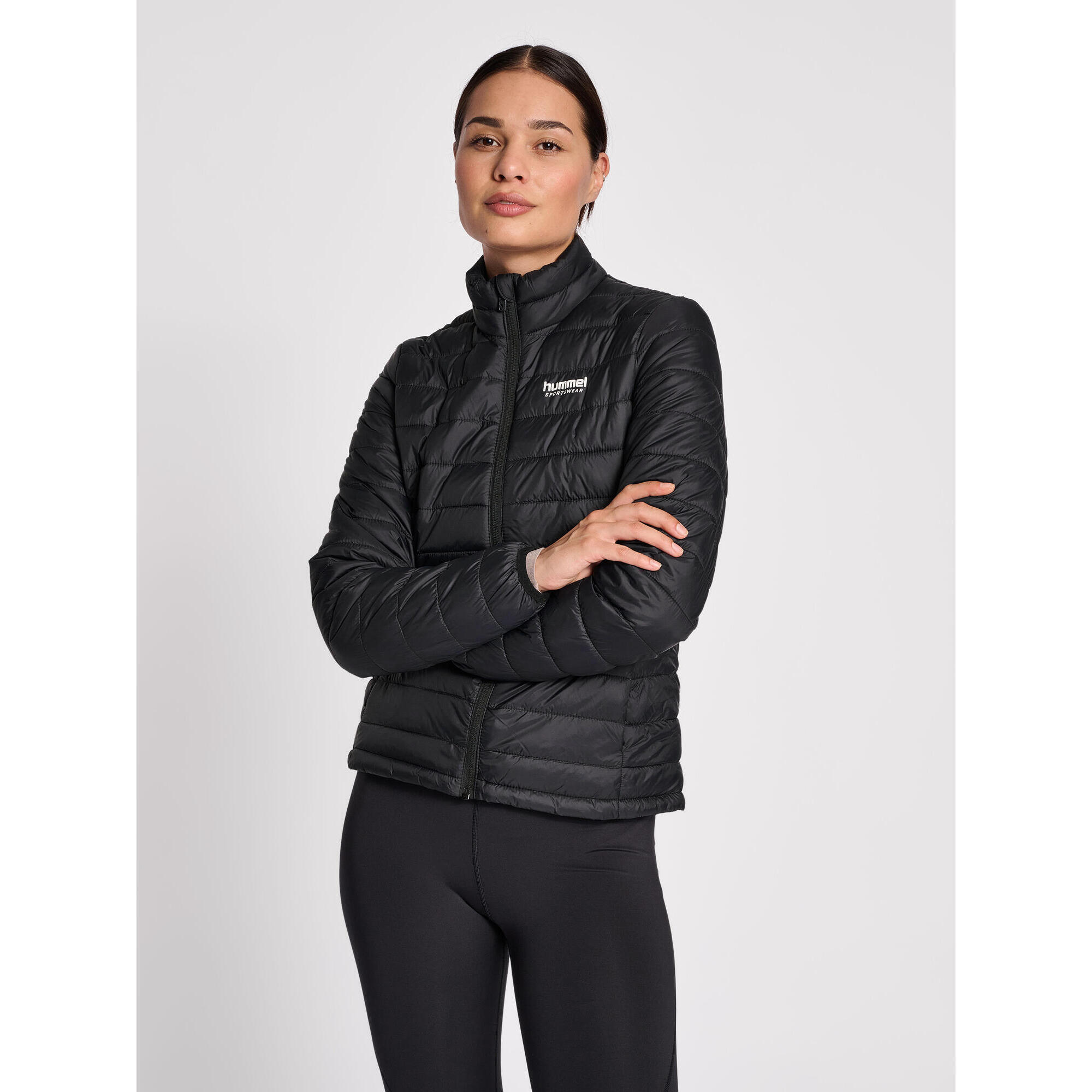 Hummel - Bouton-pression Zip Combinaison Hmlblown Femme Hummel - Doudoune Duvet - Noir - 40 M - Decathlon