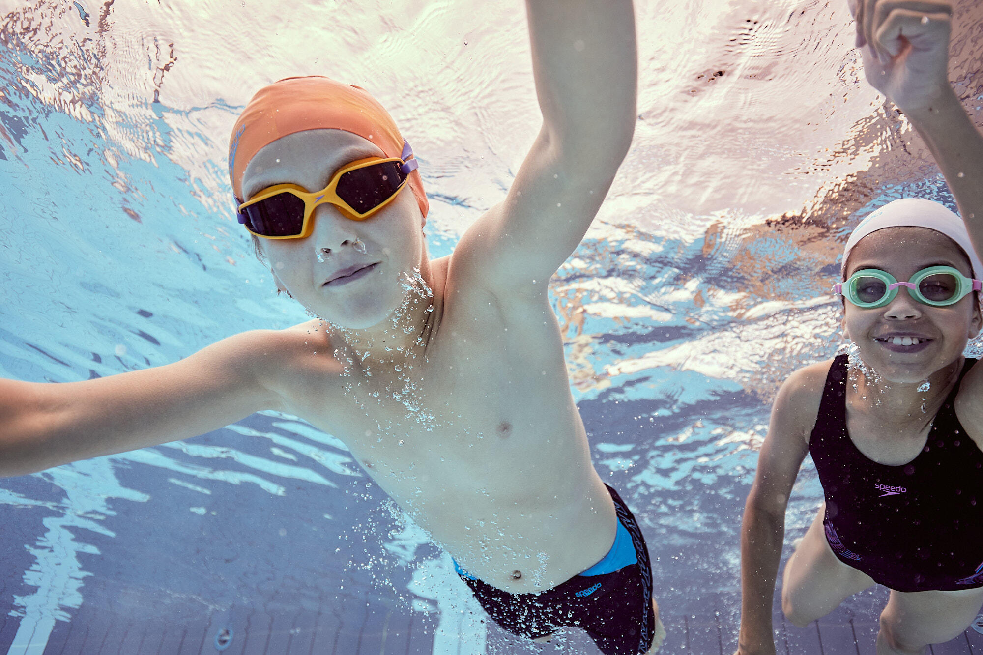 Blue Hydropulse Kids Swim Goggles 5/5