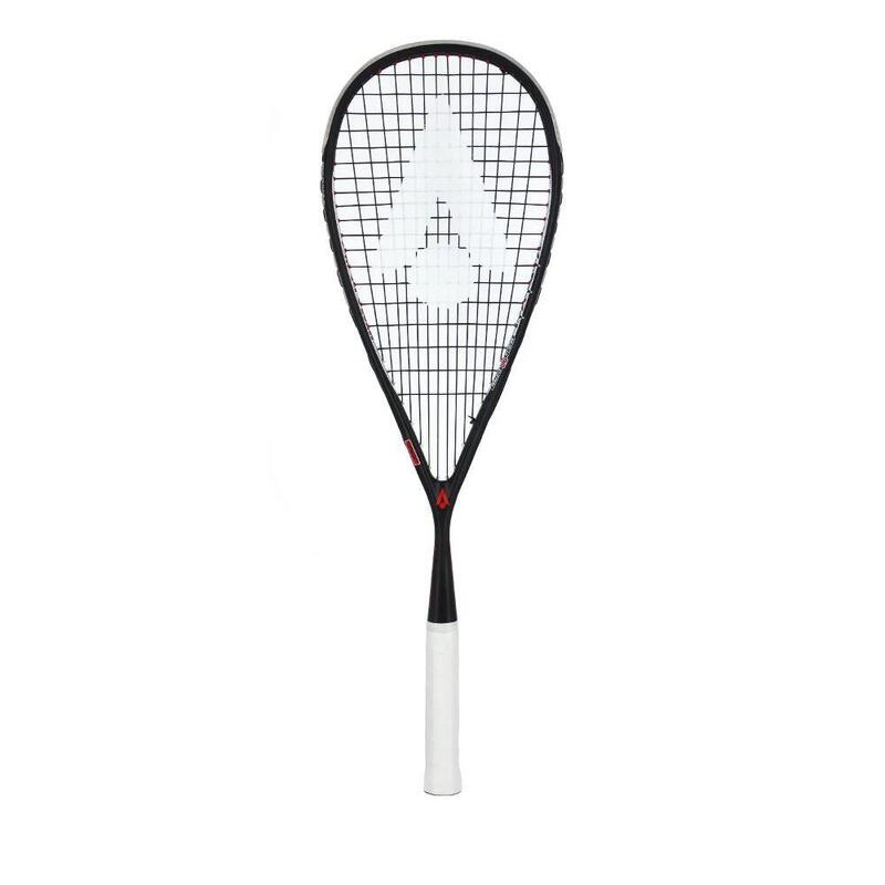 Karakal Air Power 120 Unisex Carbon Fiber Squash Racket- Black