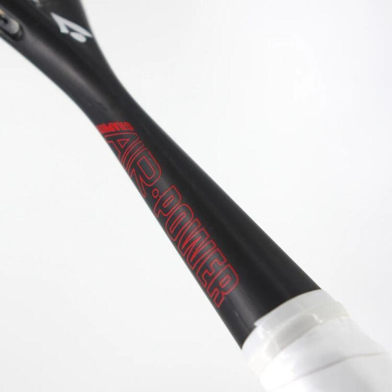 Karakal Air Power 120 Unisex Carbon Fiber Squash Racket- Black