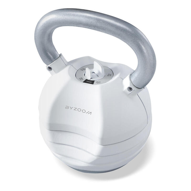 Pure Series Adjustable Kettlebell 30LB (Pc) - White
