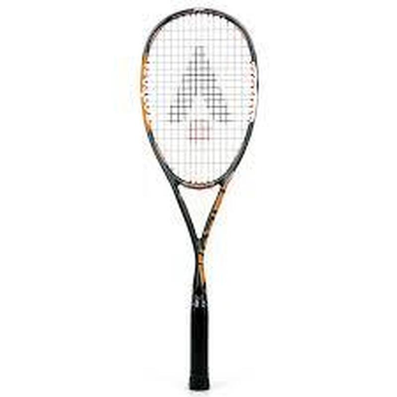 Karakal T-120 Unisex Carbon Fiber Squash Racket- Black