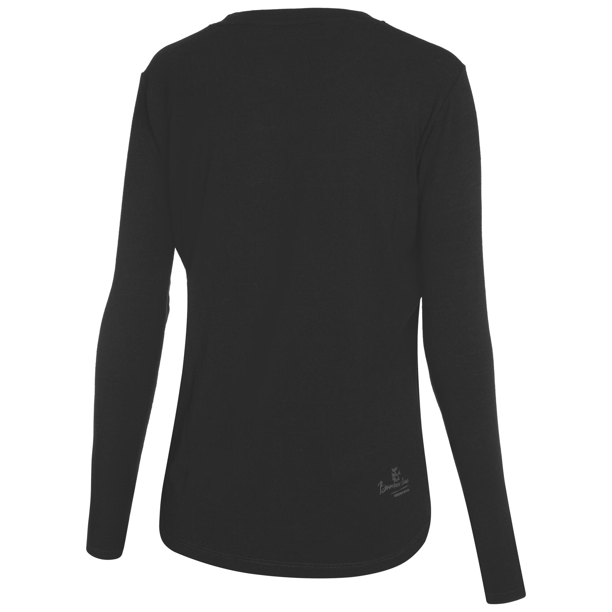 Koszulka longsleeve damska Viking Teres z przędzy bambusowej i wełny Merino 5/5
